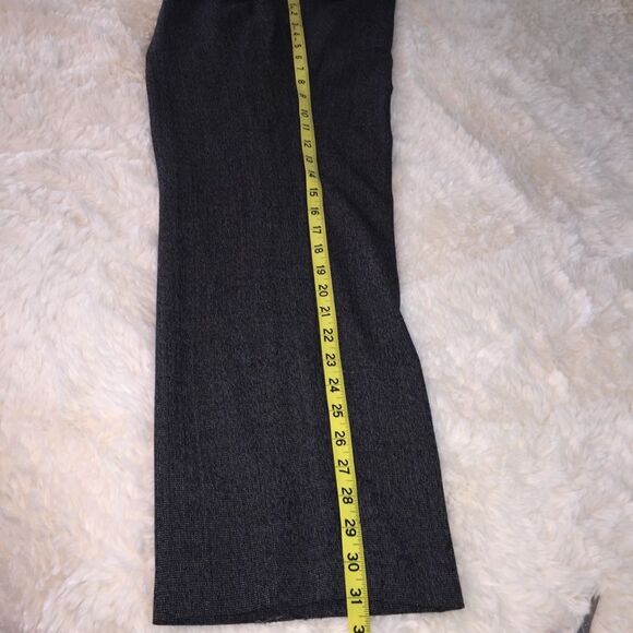 Black/Gray Twead Slacks Pants Sz 12 - Picture 5 of 10